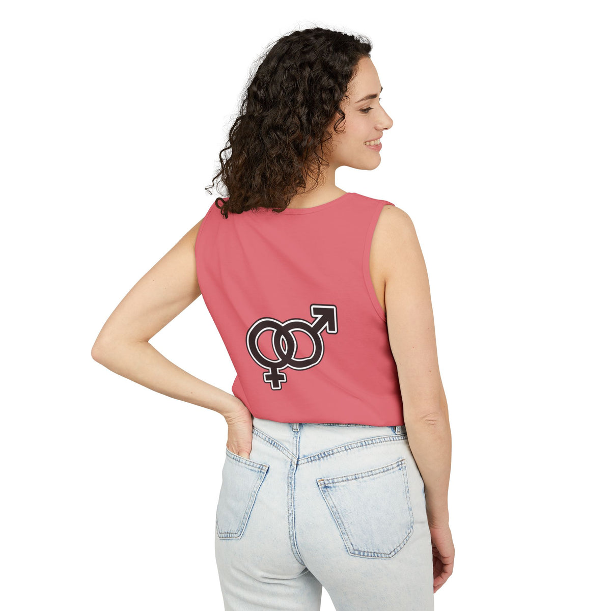Single Bi Tank Top — SB Graphic LGBT Pride Muscle Tee
