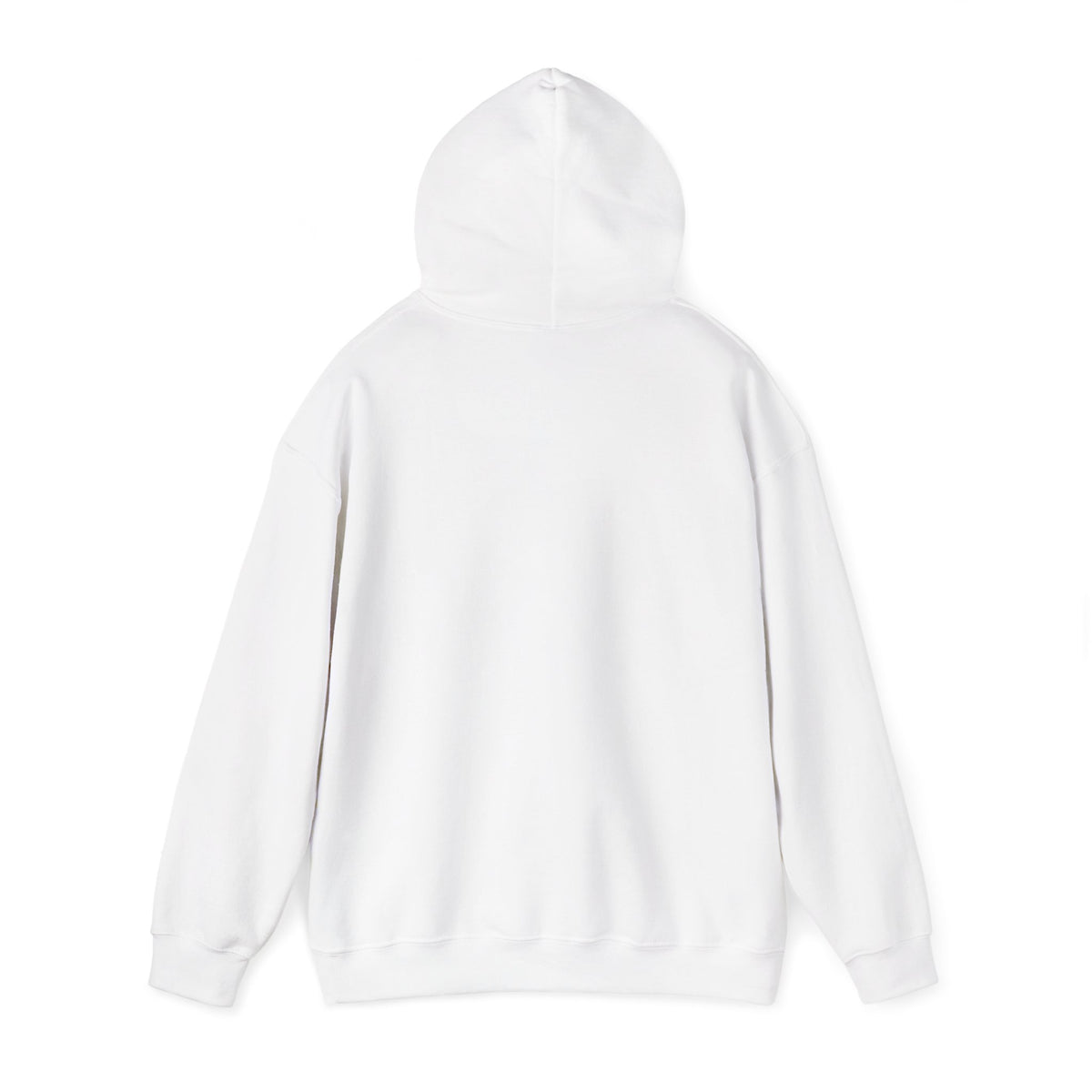 Minimalist White Hoodie "If You're Happy and You Know It, It's Your Meds" – Casual Inspirational Hooded Sweatshirt