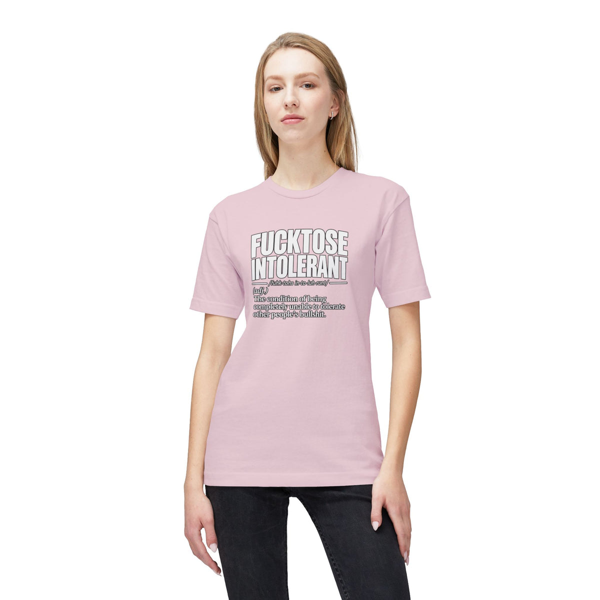 Fucktose Intolerant T-Shirt — Funny Medical Definition Tee for bullshit Awareness