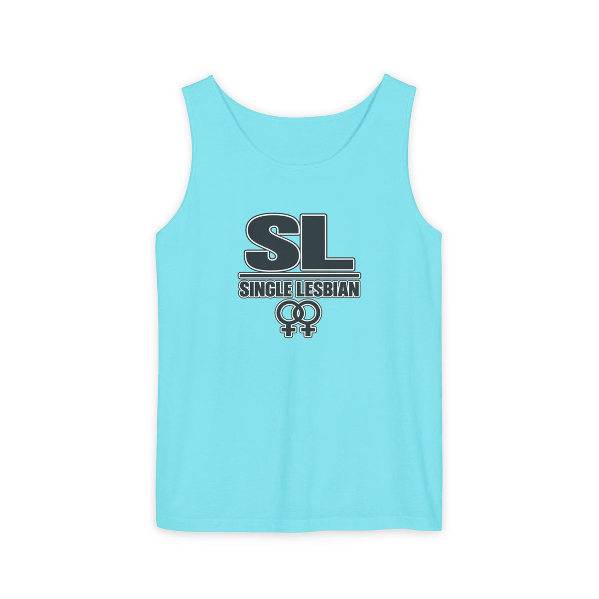 Single Lesbian Tank Top — SL Graphic Pride Tank