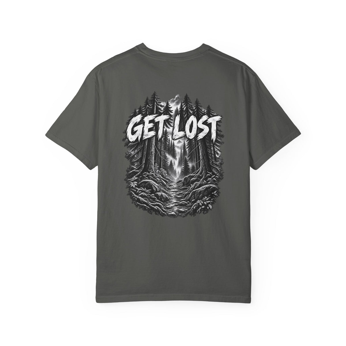 Get Lost Forest T-Shirt — Outdoor Adventure Graphic Tee