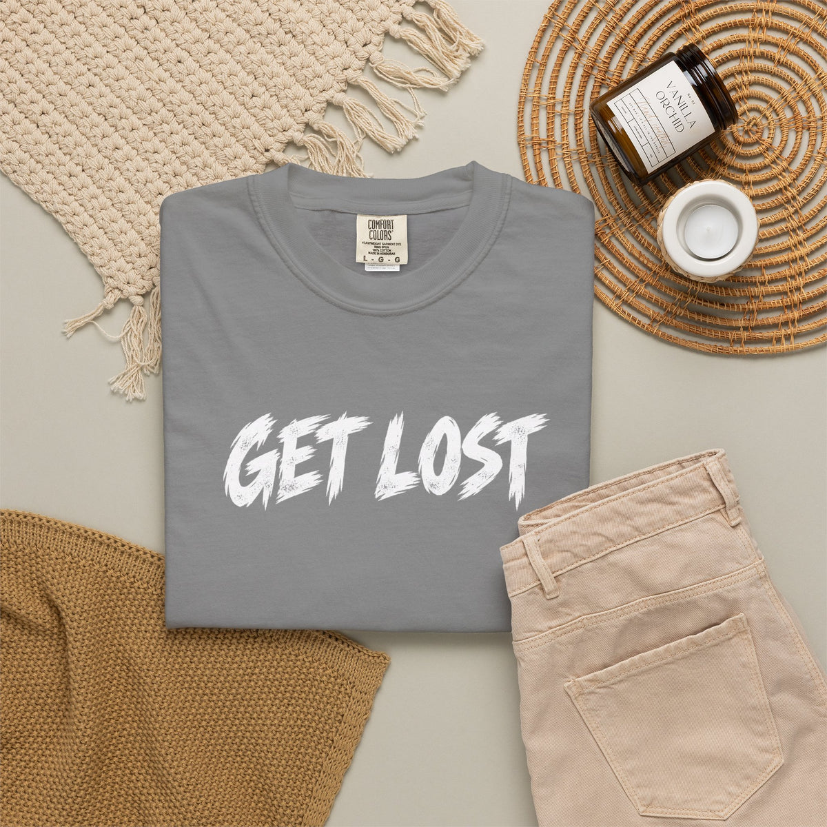 Get Lost Forest T-Shirt — Outdoor Adventure Graphic Tee