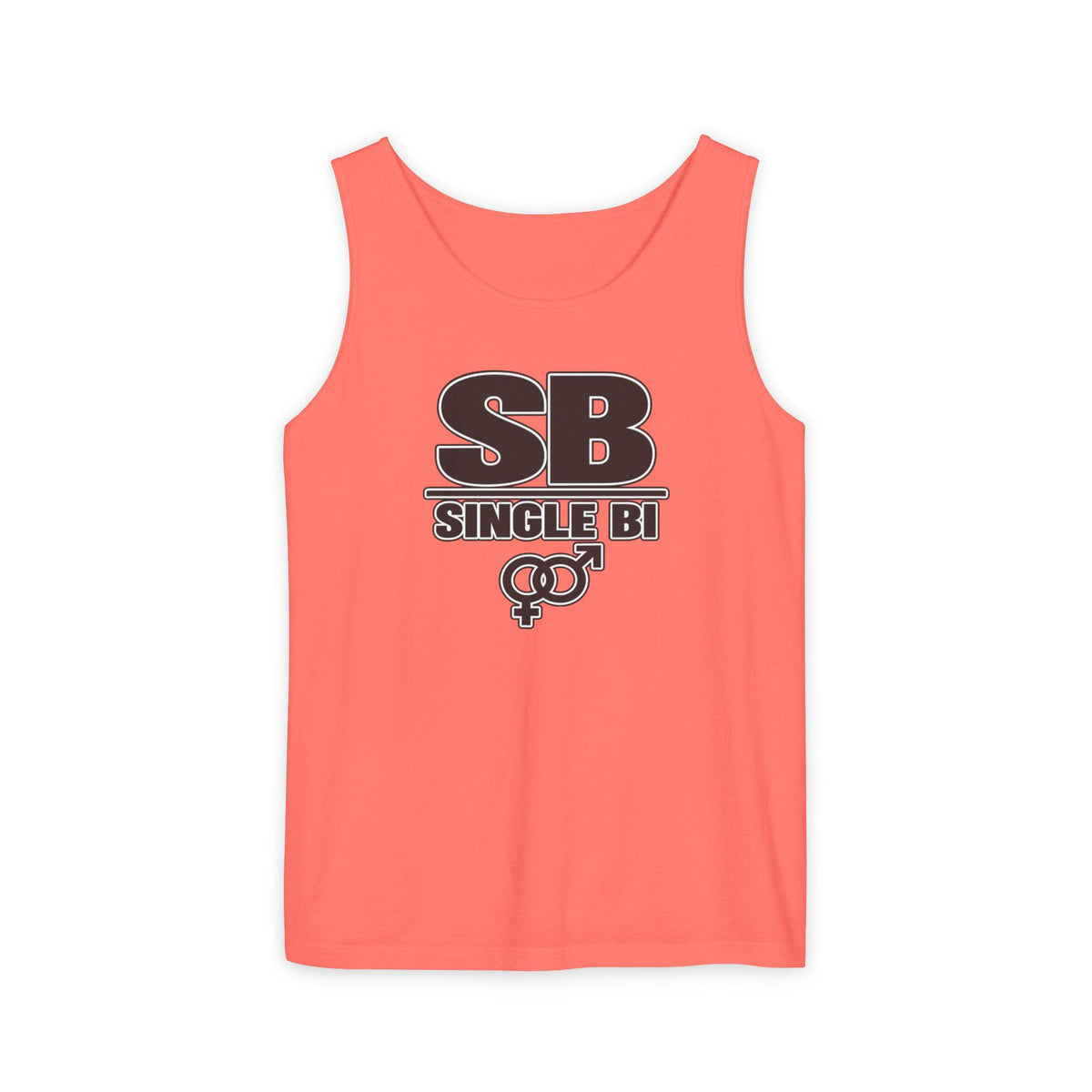 Single Bi Tank Top — SB Graphic LGBT Pride Muscle Tee