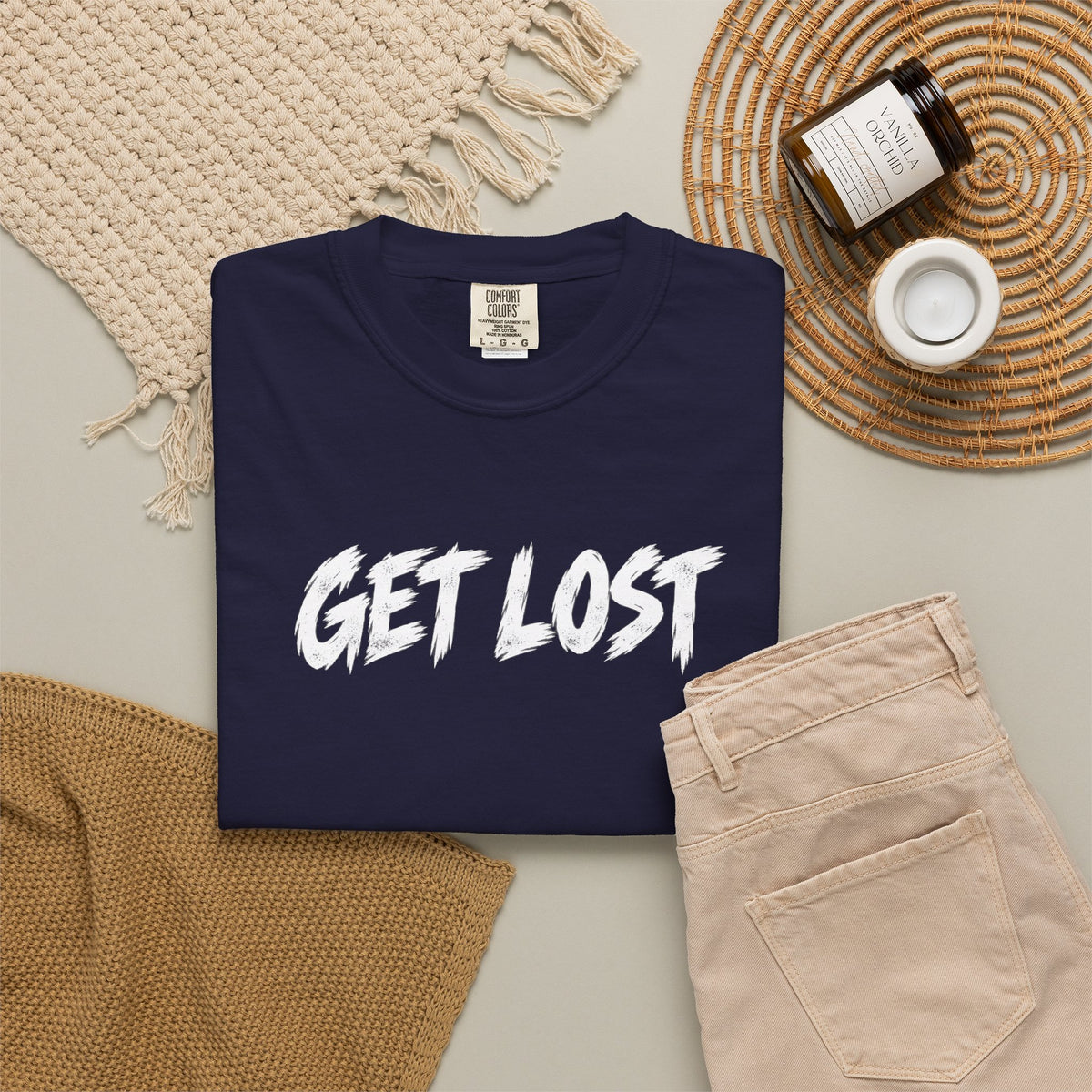 Get Lost Forest T-Shirt — Outdoor Adventure Graphic Tee