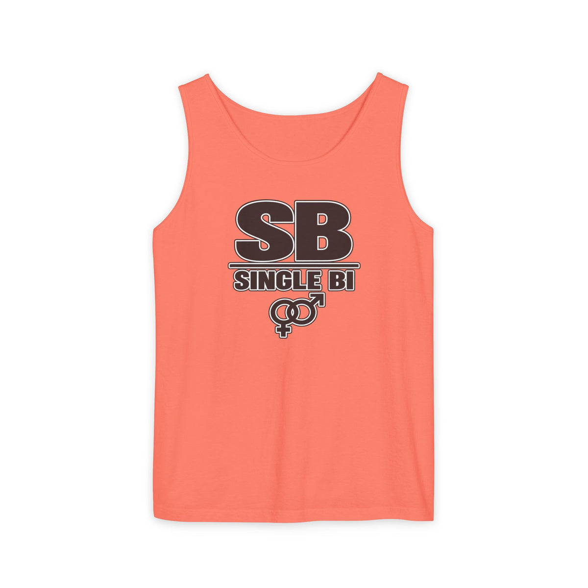 Single Bi Tank Top — SB Graphic LGBT Pride Muscle Tee