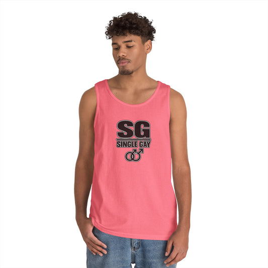 Single Gay Tank Top — SG Graphic Pride Tank
