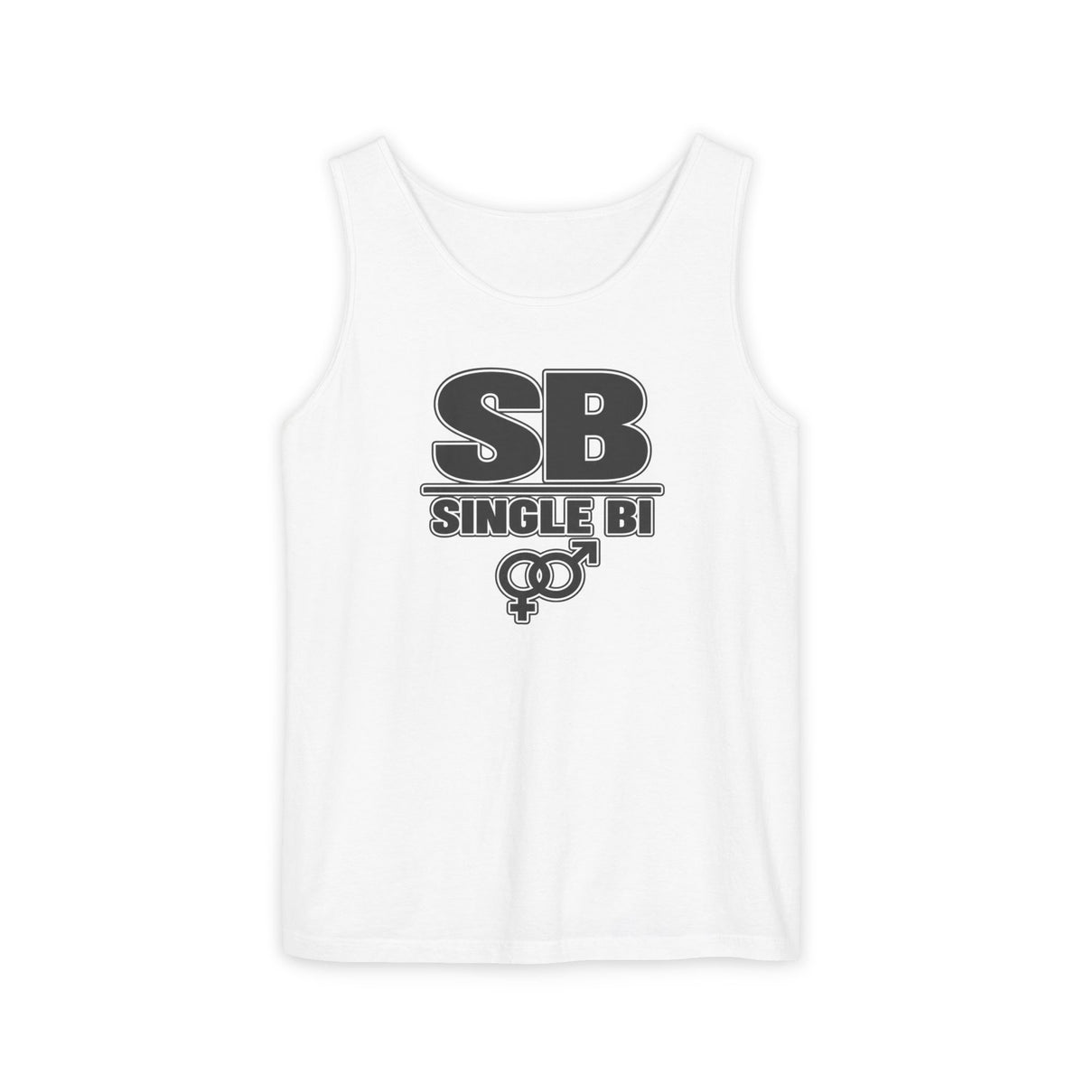 Single Bi Tank Top — SB Graphic LGBT Pride Muscle Tee