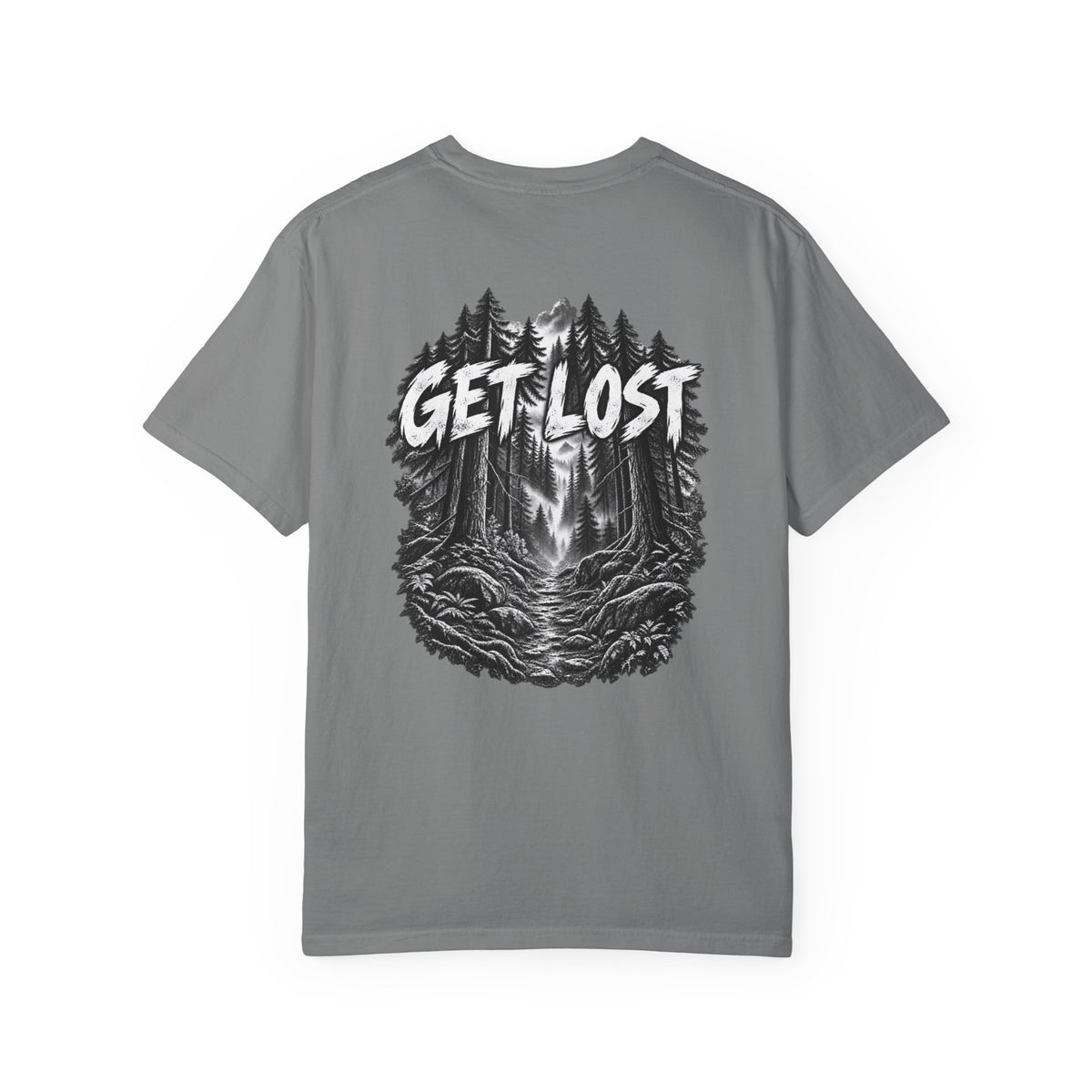 Get Lost Forest T-Shirt — Outdoor Adventure Graphic Tee