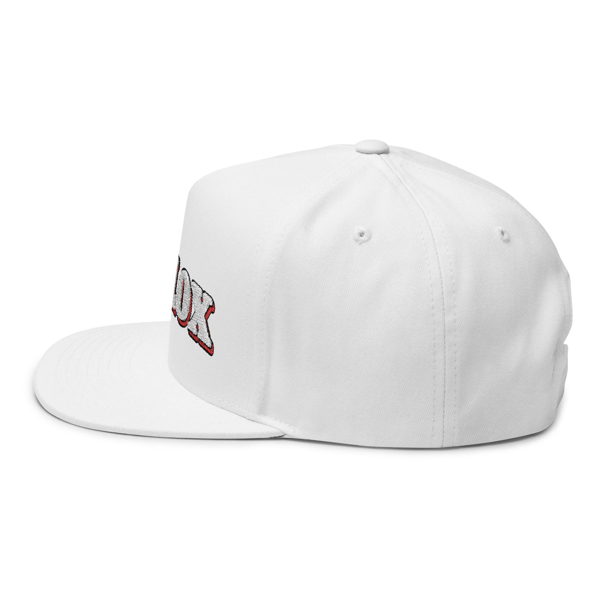 Bollox Embroidered Flat Bill Cap