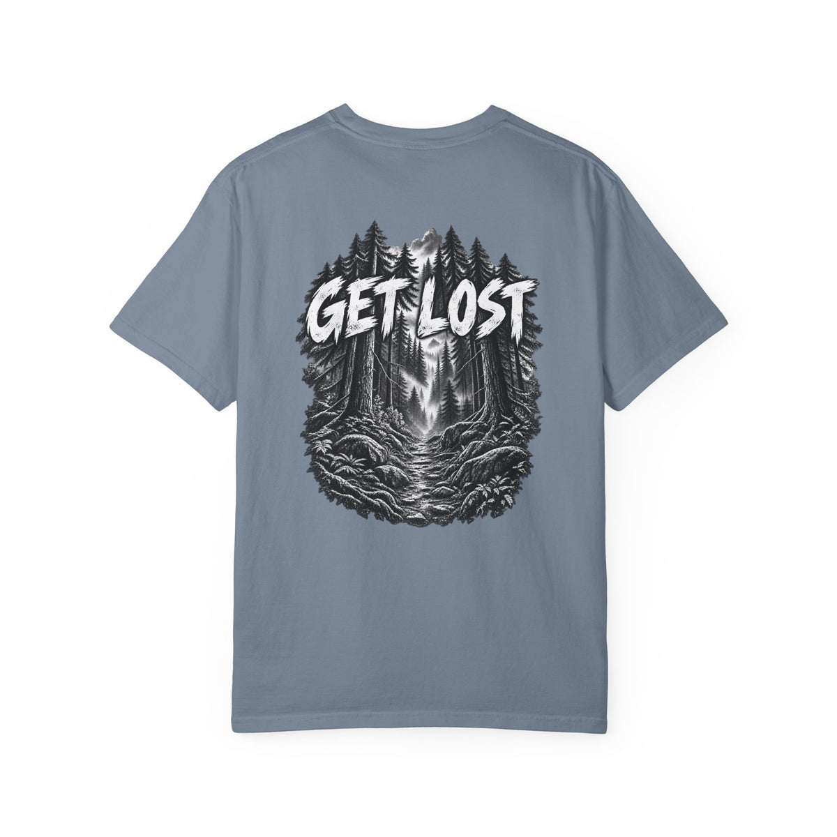 Get Lost Forest T-Shirt — Outdoor Adventure Graphic Tee
