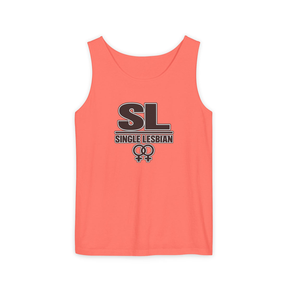 Single Lesbian Tank Top — SL Graphic Pride Tank
