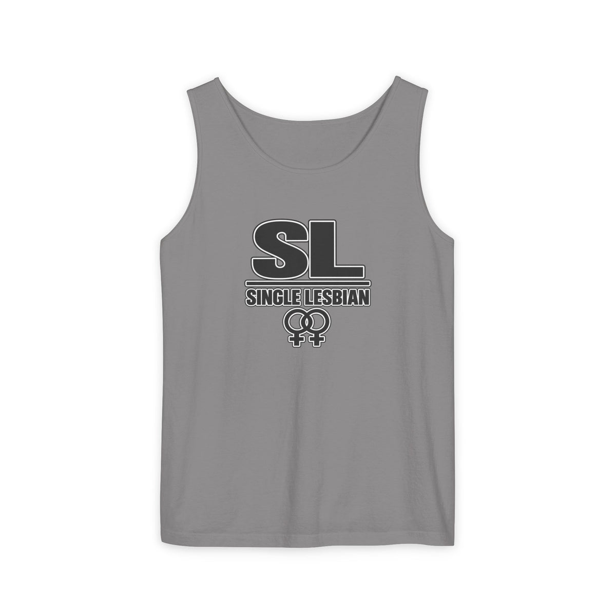 Single Lesbian Tank Top — SL Graphic Pride Tank