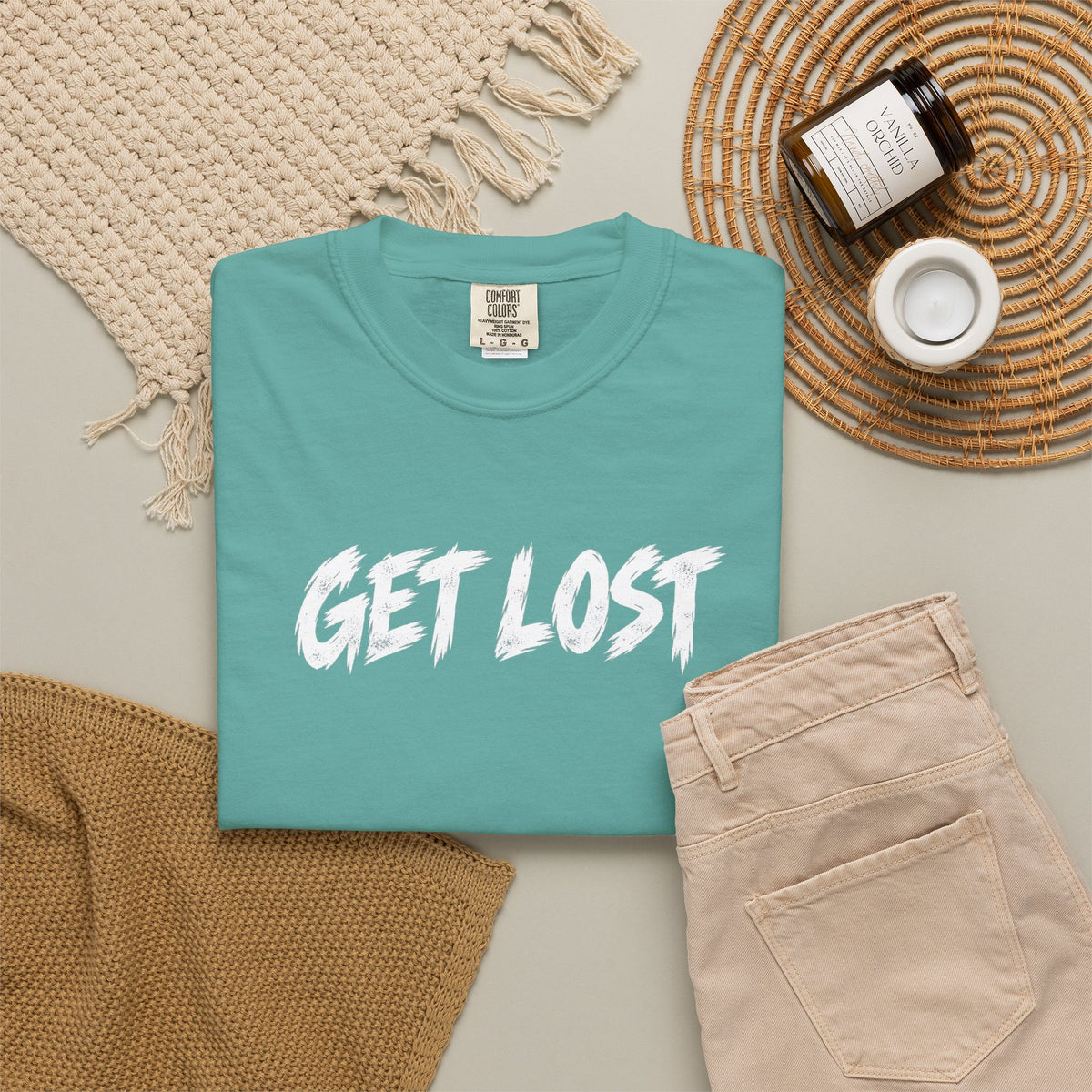 Get Lost Forest T-Shirt — Outdoor Adventure Graphic Tee