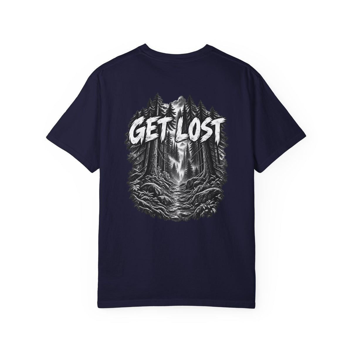 Get Lost Forest T-Shirt — Outdoor Adventure Graphic Tee