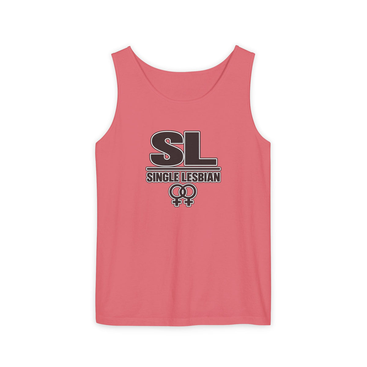 Single Lesbian Tank Top — SL Graphic Pride Tank