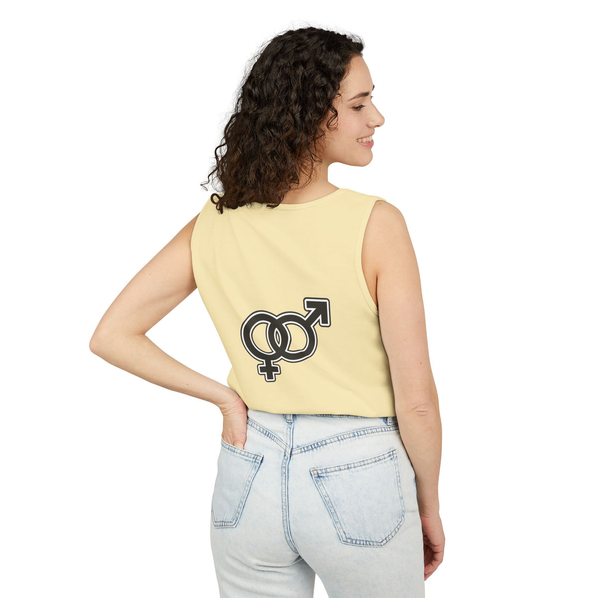 Single Bi Tank Top — SB Graphic LGBT Pride Muscle Tee