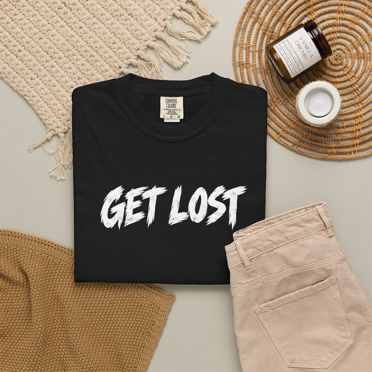 Get Lost Forest T-Shirt — Outdoor Adventure Graphic Tee