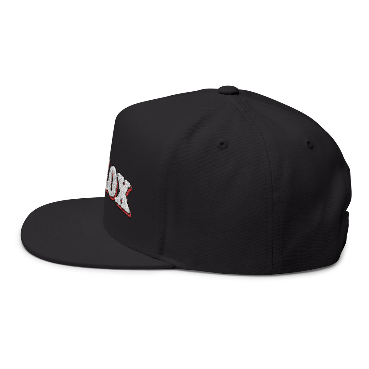 Bollox Embroidered Flat Bill Cap