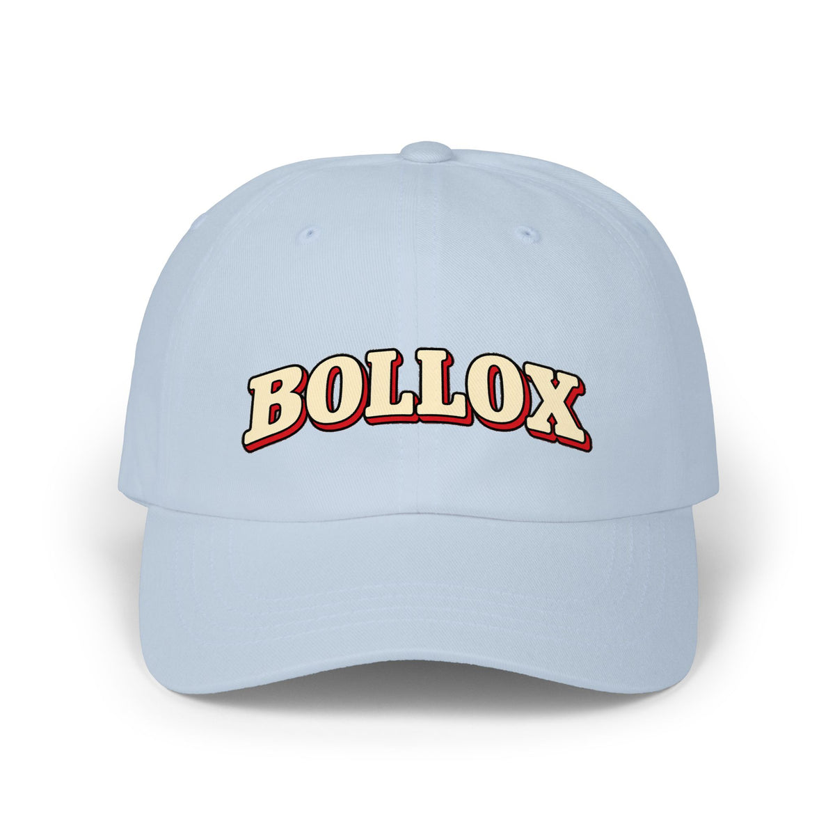 Bollox Dad Cap – Retro Embroidered Script Baseball Hat