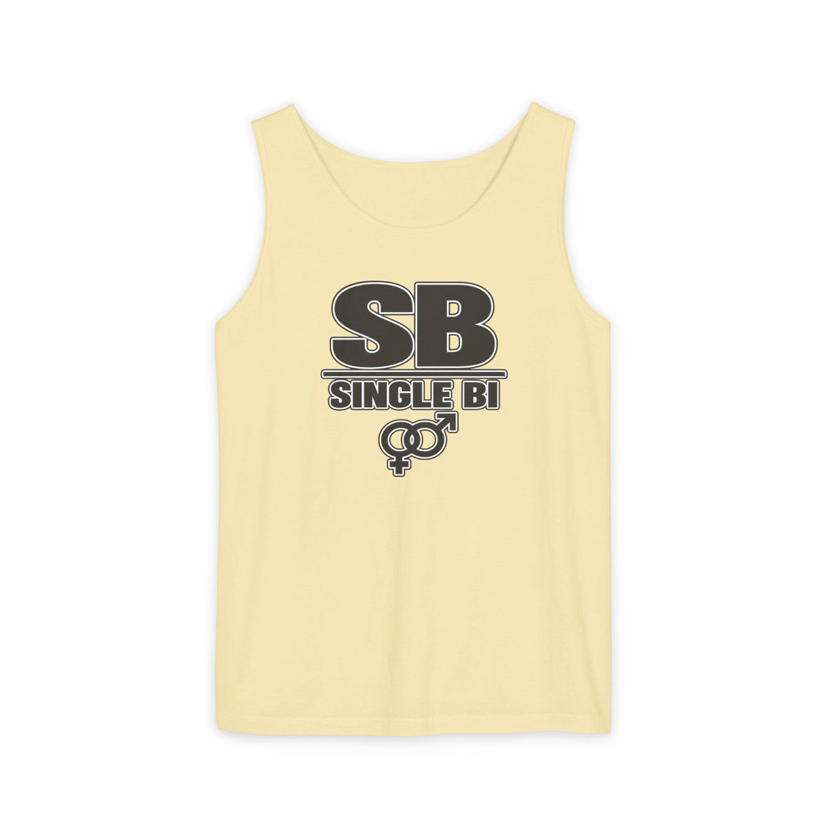 Single Bi Tank Top — SB Graphic LGBT Pride Muscle Tee