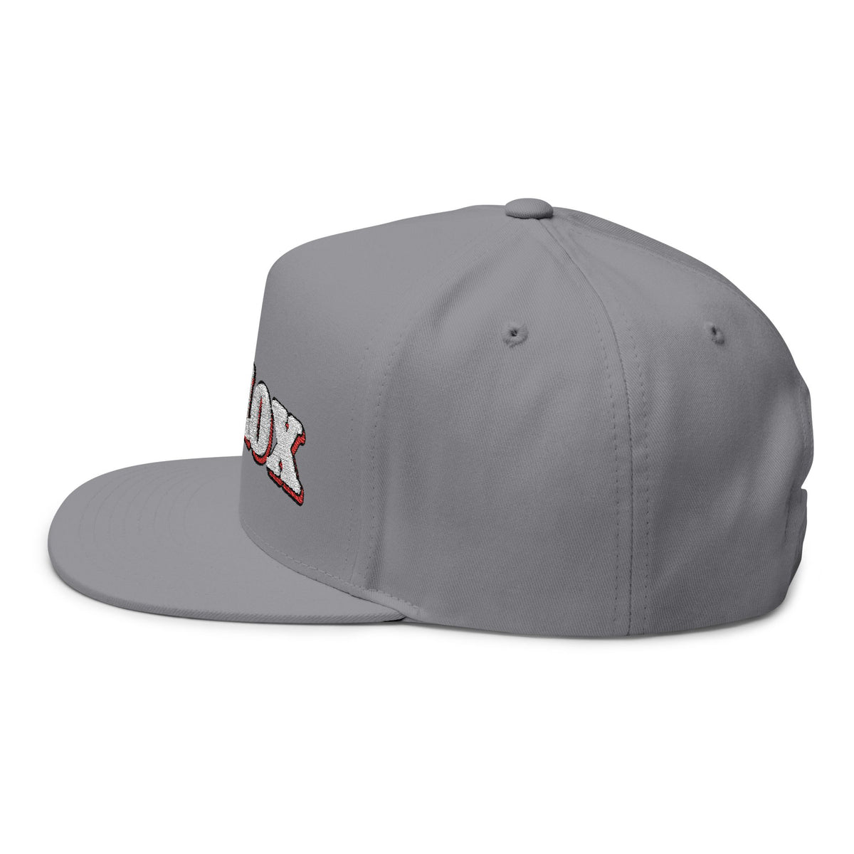 Bollox Embroidered Flat Bill Cap