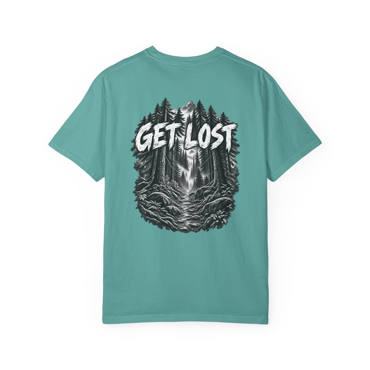 Get Lost Forest T-Shirt — Outdoor Adventure Graphic Tee