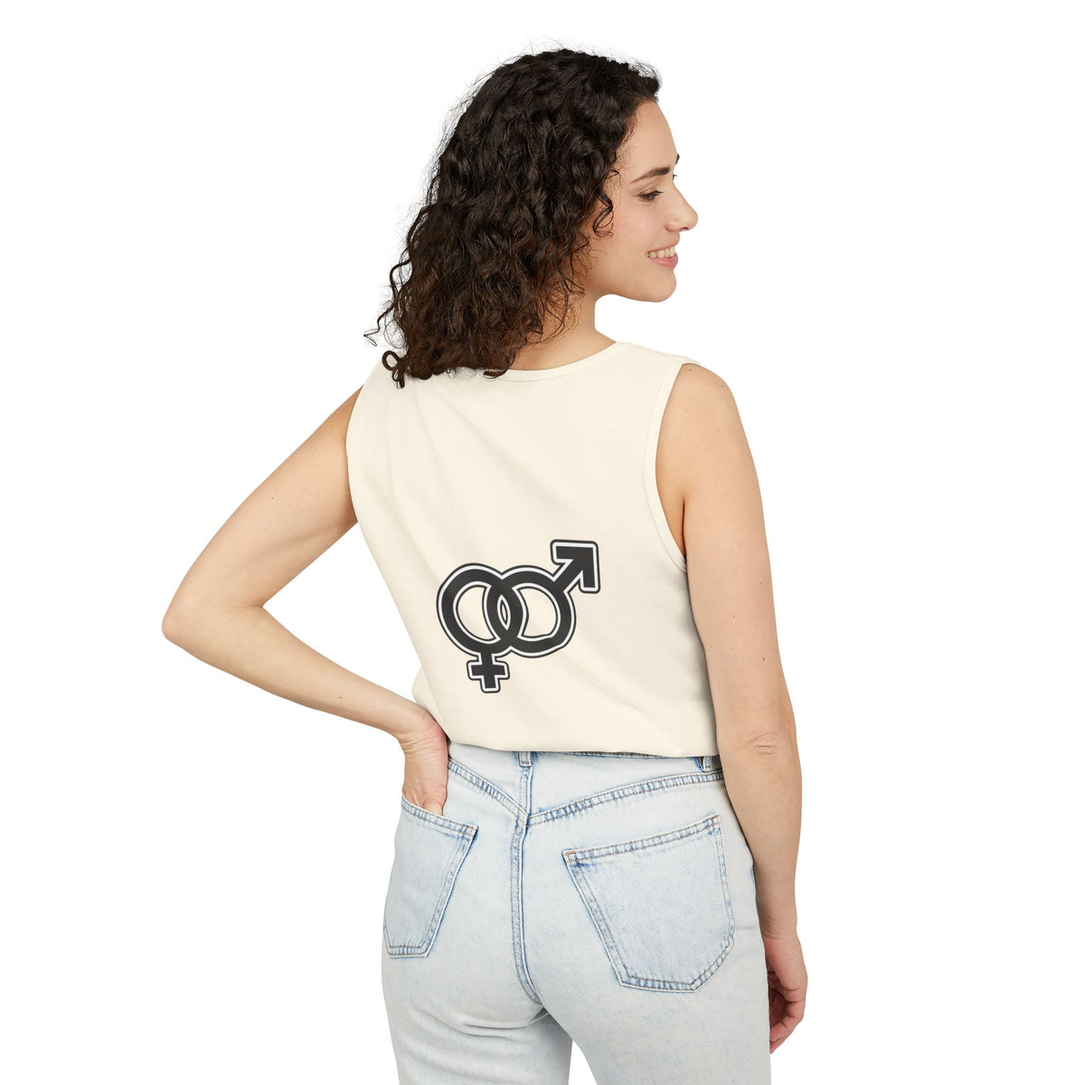 Single Bi Tank Top — SB Graphic LGBT Pride Muscle Tee