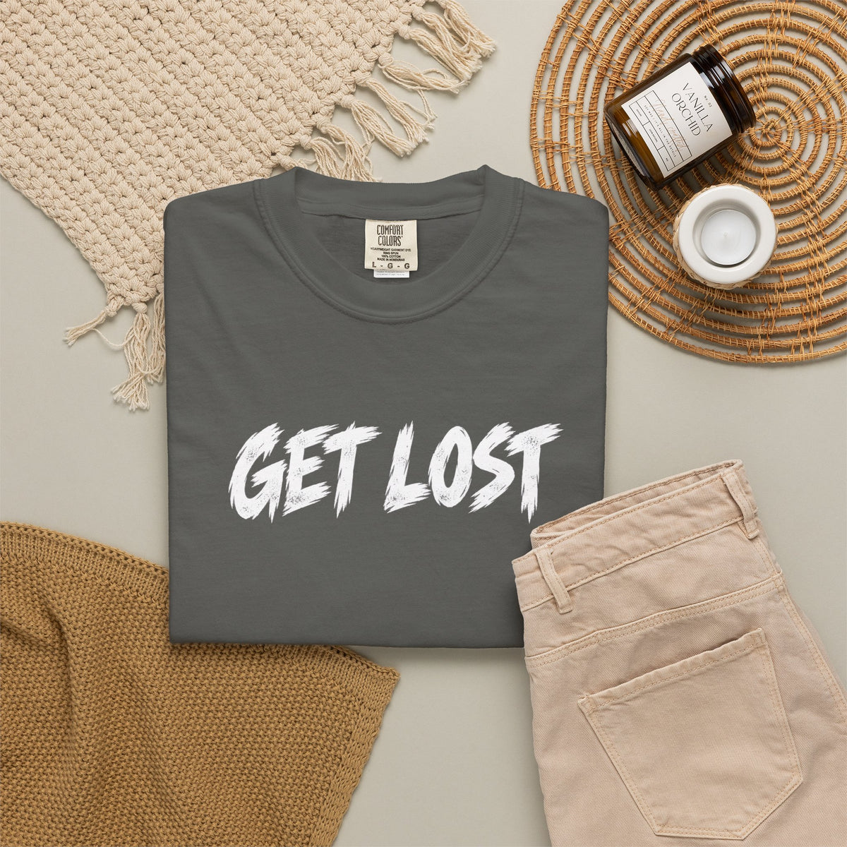Get Lost Forest T-Shirt — Outdoor Adventure Graphic Tee