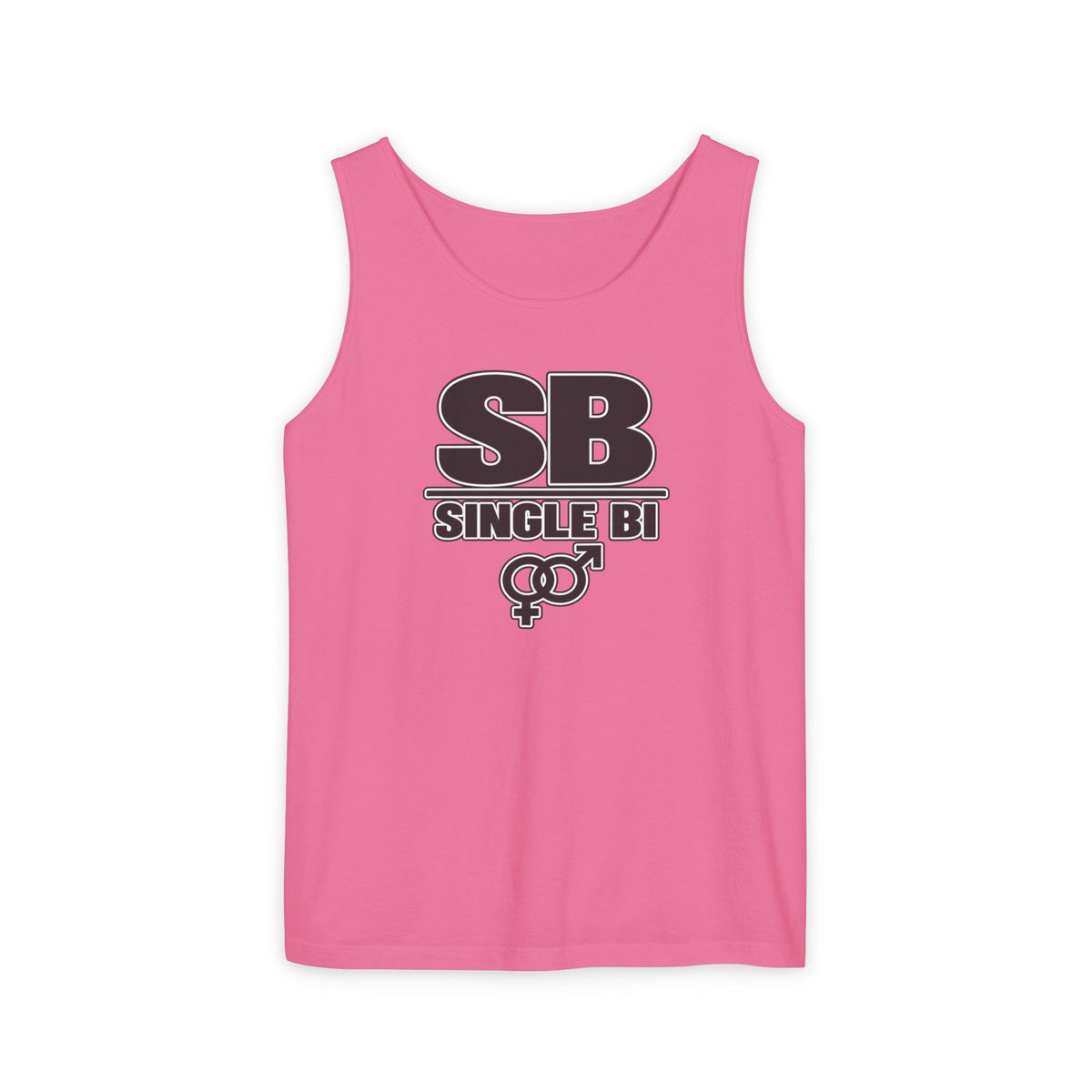 Single Bi Tank Top — SB Graphic LGBT Pride Muscle Tee