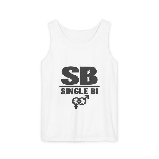 Single Bi Tank Top — SB Graphic LGBT Pride Muscle Tee