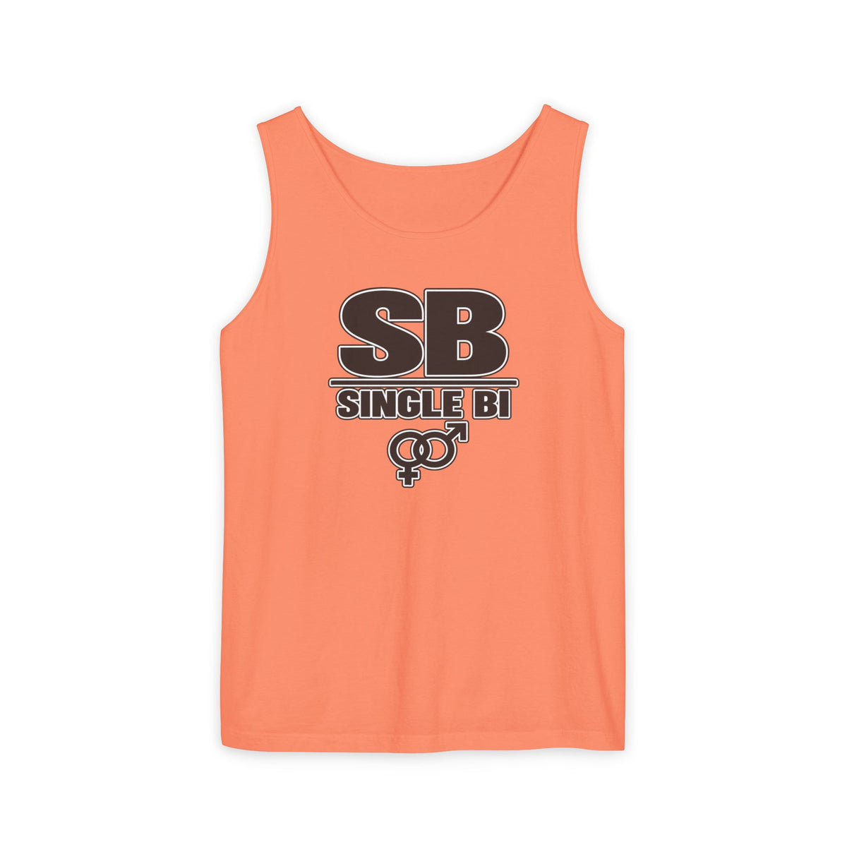 Single Bi Tank Top — SB Graphic LGBT Pride Muscle Tee