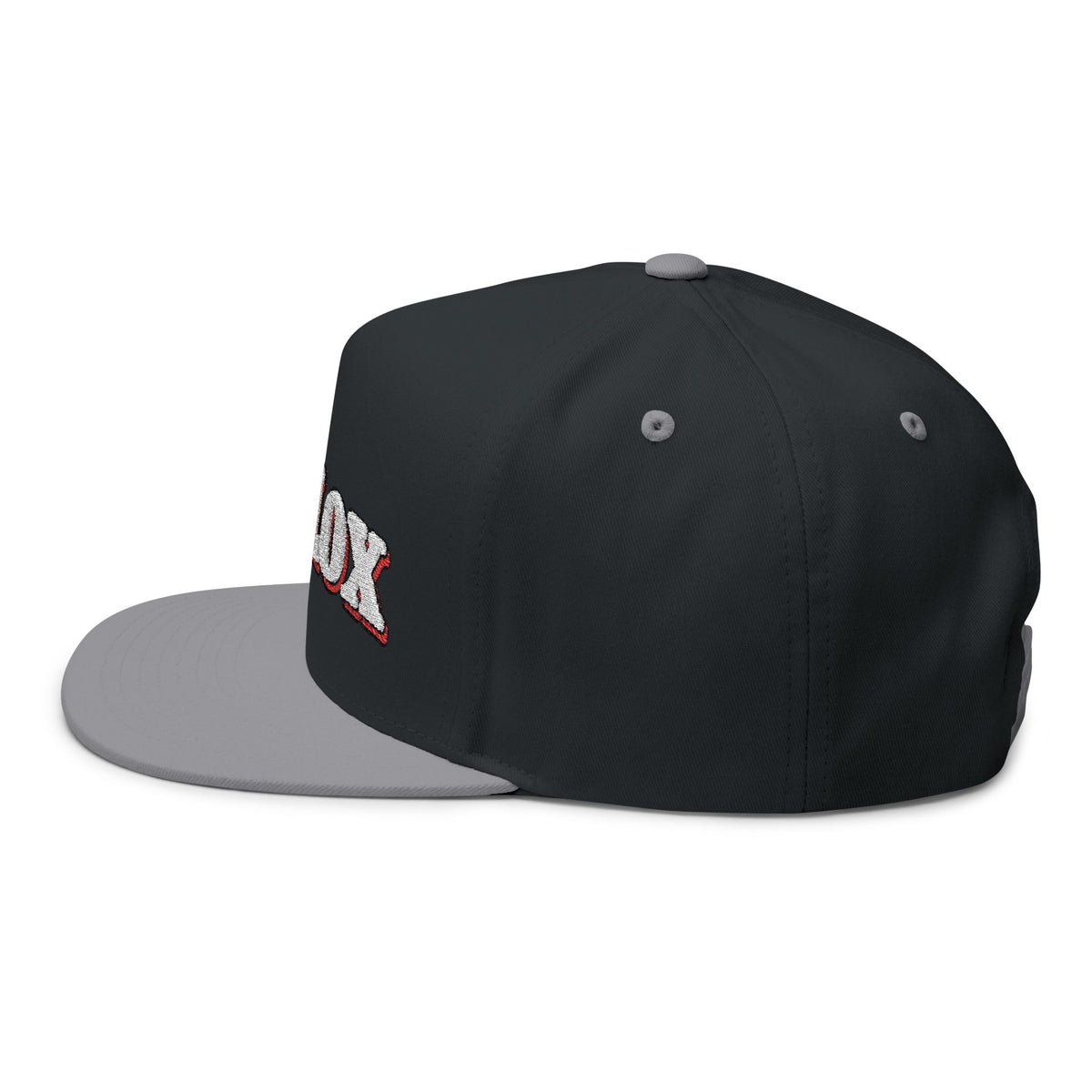 Bollox Embroidered Flat Bill Cap