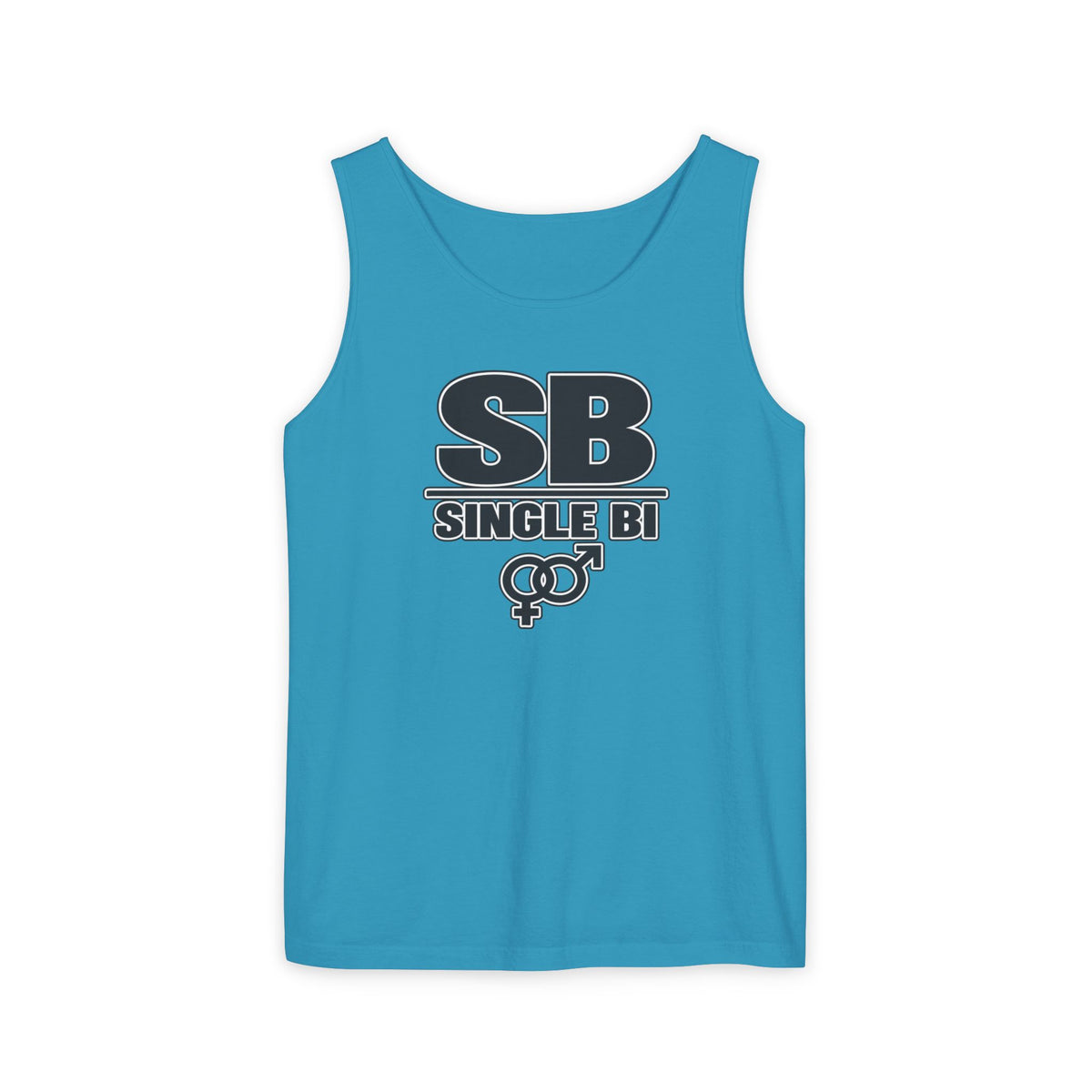 Single Bi Tank Top — SB Graphic LGBT Pride Muscle Tee