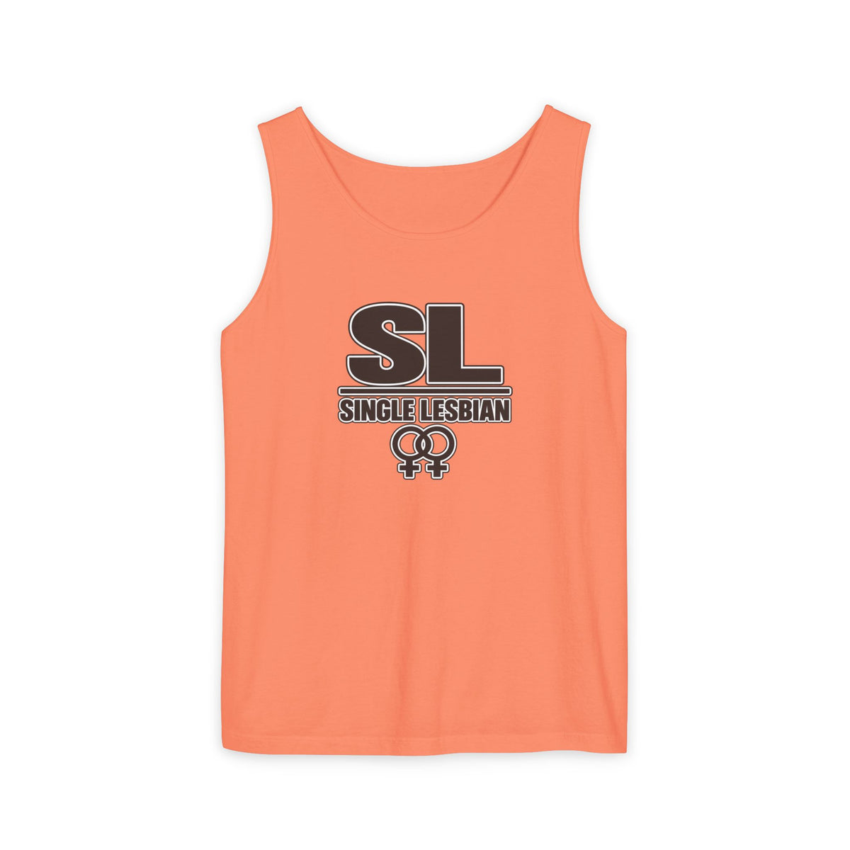Single Lesbian Tank Top — SL Graphic Pride Tank
