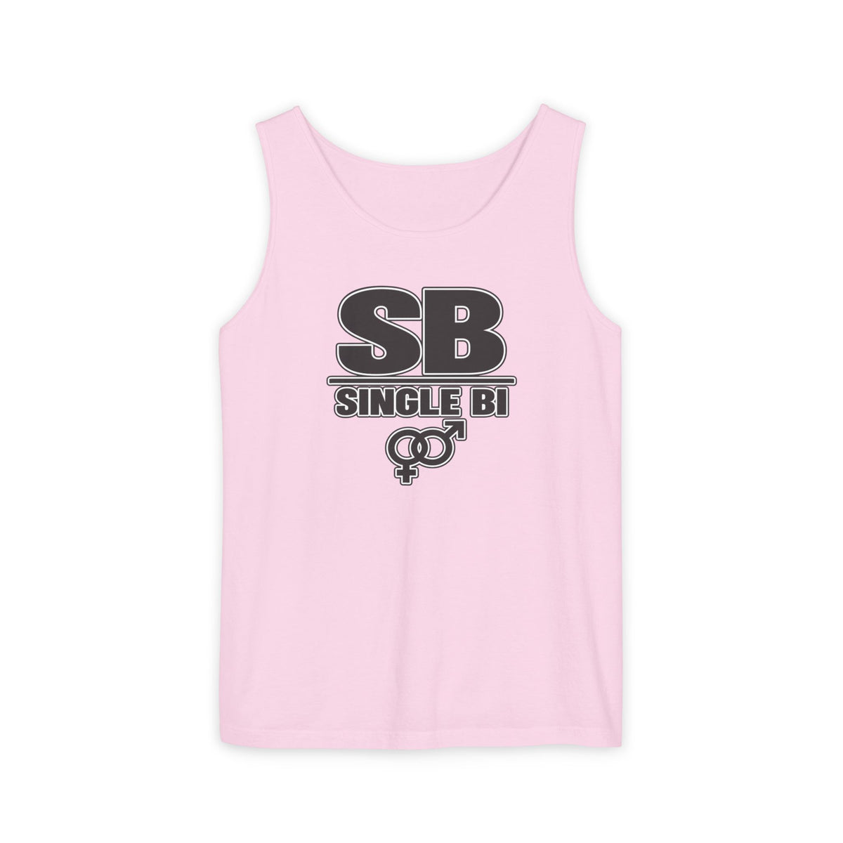 Single Bi Tank Top — SB Graphic LGBT Pride Muscle Tee