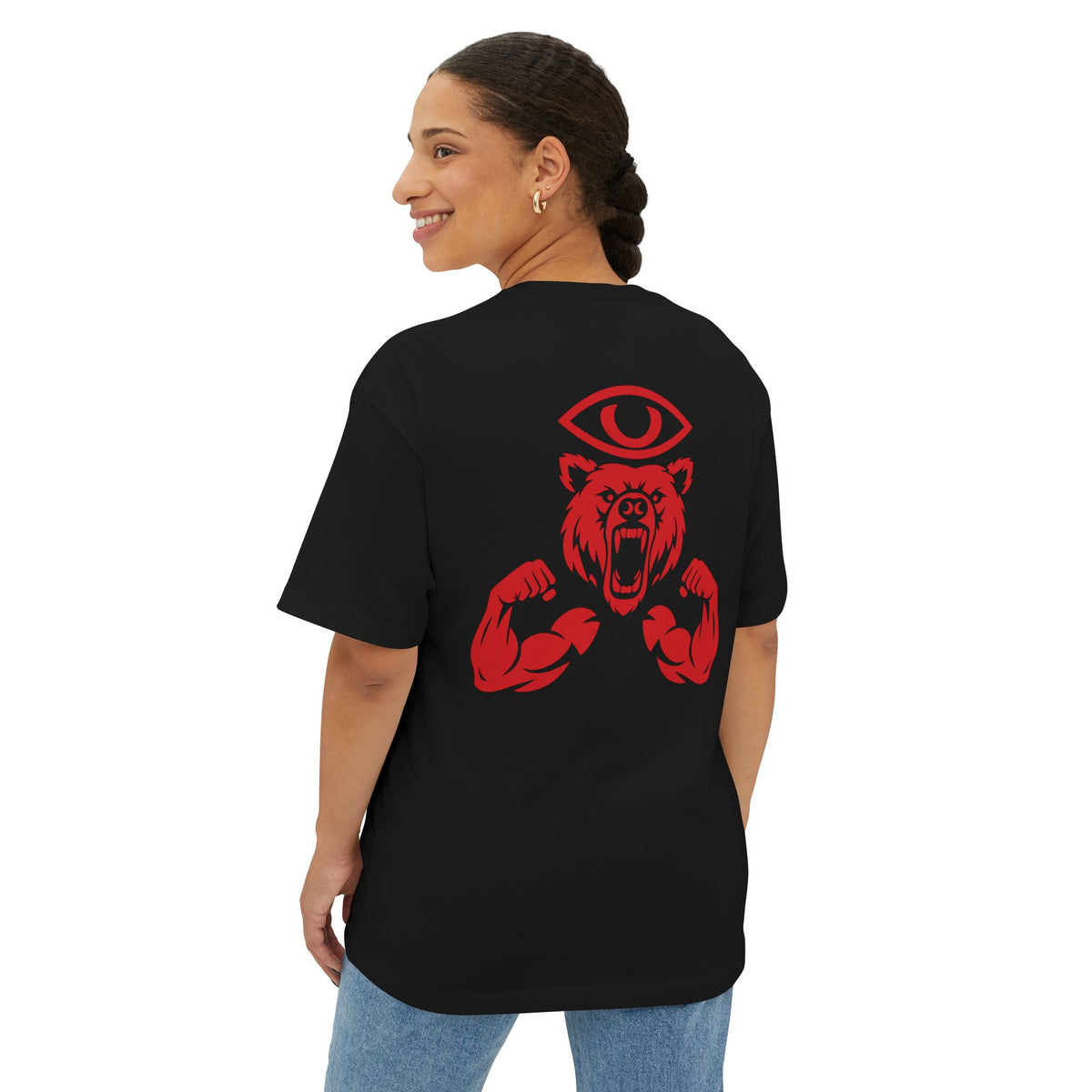 I Bear Arms Unisex Oversized Boxy Tee