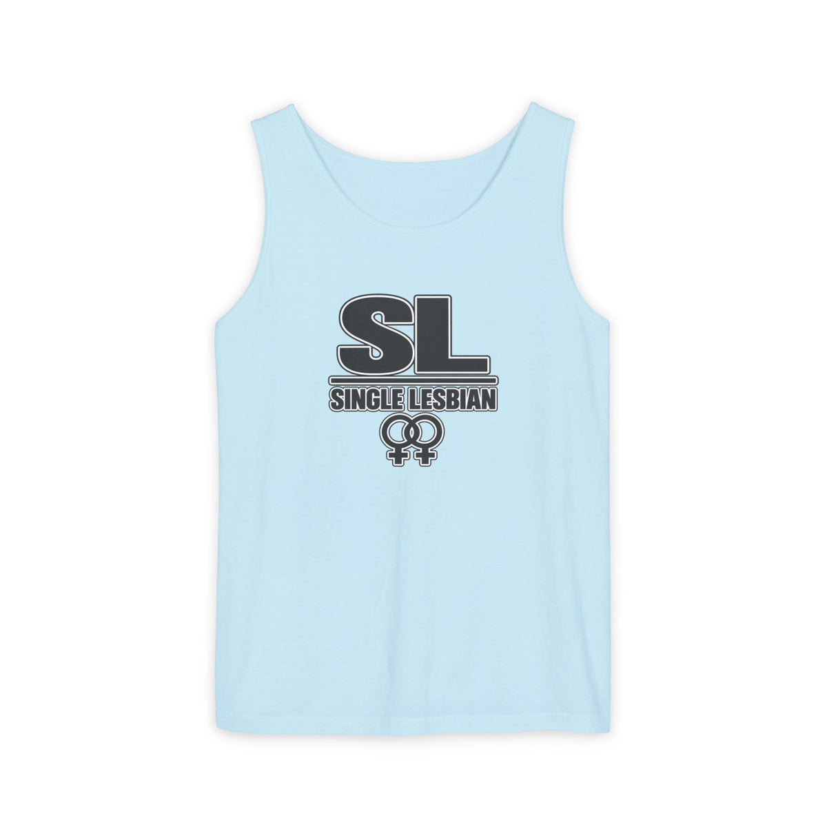 Single Lesbian Tank Top — SL Graphic Pride Tank