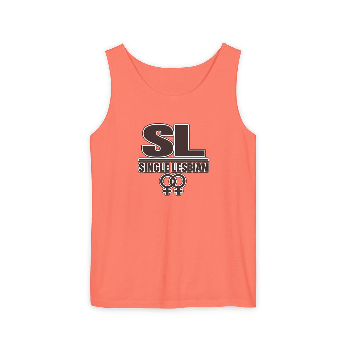 Single Lesbian Tank Top — SL Graphic Pride Tank