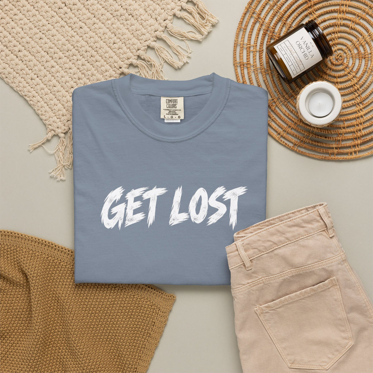 Get Lost Forest T-Shirt — Outdoor Adventure Graphic Tee
