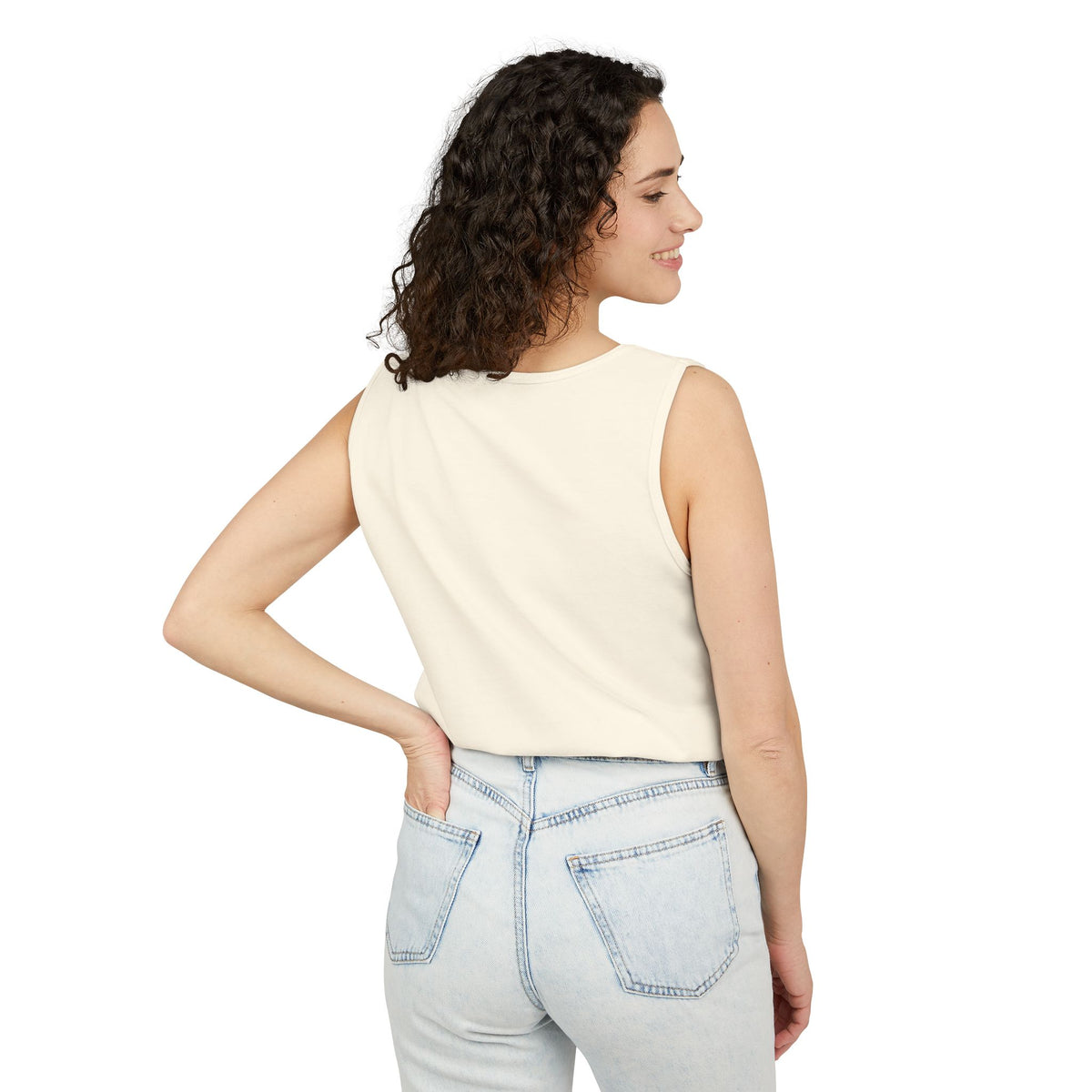 Single Straight Tank Top — 'SS' Graphic Casual Muscle Tee